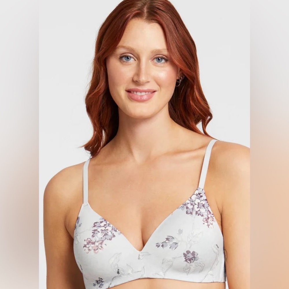 NWT Montelle Wire Free T-shirt Bra Tea Garden